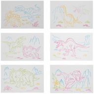 Kreslící tabulka s dinosaury Kruzzel 16949