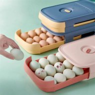 Nádoba na uskladnění vajec EggBox - Růžová