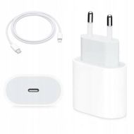 Rychlonabíjecí souprava pro iPhone 20W adaptér nabíječka s USB-C s lightning kabelem iPhone/iPad 1m