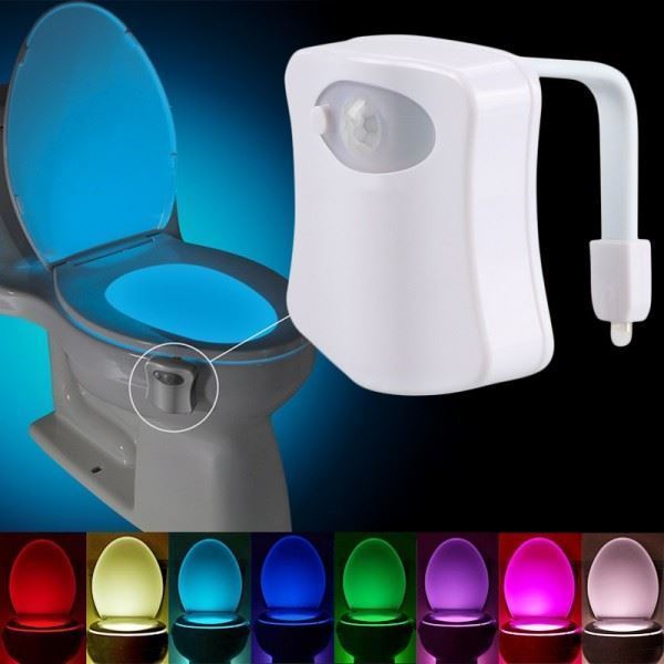 LED osvětlení toalety s pohybovým senzorem LED osvětlení toalety s pohybovým senzorem