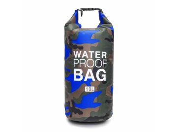Vodotěsná taška AQUAPOUCH 10L - Modrý vojenský vzor