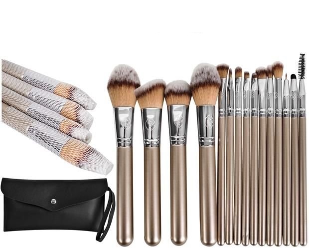 Profesionální štětce na líčení Beautylushh - 15 kusů Profesionální štětce na líčení Beautylushh - 15 kusů